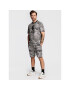 Boss Спортни шорти Slam_Camo_NBA 50477471 Сив Regular Fit - Pepit.bg