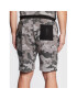 Boss Спортни шорти Slam_Camo_NBA 50477471 Сив Regular Fit - Pepit.bg