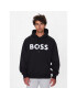 Boss Суитшърт 50485316 Черен Oversize - Pepit.bg