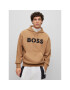 Boss Суитшърт 50486243 Кафяв Oversize - Pepit.bg