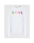 Boss Суитшърт W_Equal 50477836 Бял Relaxed Fit - Pepit.bg