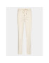 Boss Текстилни панталони 50487750 Бял Slim Fit - Pepit.bg
