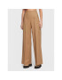 Boss Текстилни панталони Tocallta2 50480688 Кафяв Regular Fit - Pepit.bg