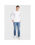 Boss Тениска с дълъг ръкав Tacks 50476192 Бял Regular Fit - Pepit.bg