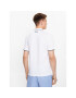Boss Тениска с яка и копчета 50469094 Бял Regular Fit - Pepit.bg