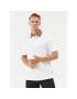 Boss Тениска с яка и копчета 50499220 Бял Regular Fit - Pepit.bg