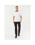 Boss Тениска с яка и копчета 50499220 Бял Regular Fit - Pepit.bg