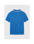 Boss Тениска с яка и копчета J25N49 D Син Regular Fit - Pepit.bg