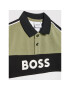 Boss Тениска с яка и копчета J25N60 M Цветен Regular Fit - Pepit.bg