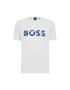 Boss Тишърт 50483730 Бял Regular Fit - Pepit.bg