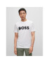 Boss Тишърт Tiburt 345 50486200 Бял Regular Fit - Pepit.bg