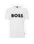 Boss Тишърт Tiburt 345 50486200 Бял Regular Fit - Pepit.bg