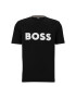 Boss Тишърт 50486200 Черен Regular Fit - Pepit.bg