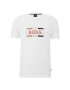 Boss Тишърт 50486210 Бял Slim Fit - Pepit.bg