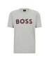 Boss Тишърт 50488793 Сив Regular Fit - Pepit.bg