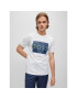 Boss Тишърт 50489334 Бял Regular Fit - Pepit.bg