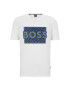 Boss Тишърт 50489334 Бял Regular Fit - Pepit.bg