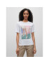 Boss Тишърт 50489585 Бял Regular Fit - Pepit.bg