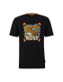 Boss Тишърт Teeshark 50491716 Черен Regular Fit - Pepit.bg