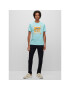 Boss Тишърт 50491716 Син Regular Fit - Pepit.bg