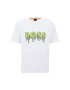 Boss Тишърт 50491718 Бял Relaxed Fit - Pepit.bg