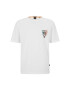 Boss Тишърт 50491723 Бял Relaxed Fit - Pepit.bg