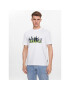 Boss Тишърт 50491749 Бял Oversize - Pepit.bg