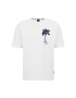 Boss Тишърт Tames 50492593 Бял Regular Fit - Pepit.bg