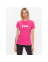 Boss Тишърт Elogo 1 50492743 Розов Slim Fit - Pepit.bg