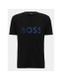 Boss Тишърт 50494106 Черен Regular Fit - Pepit.bg
