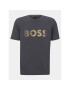 Boss Тишърт 50494106 Сив Regular Fit - Pepit.bg