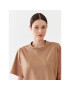 Boss Тишърт Ekri_Aop 50494353 Бежов Oversize - Pepit.bg