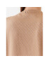 Boss Тишърт Ekri_Aop 50494353 Бежов Oversize - Pepit.bg