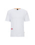 Boss Тишърт 50495743 Бял Relaxed Fit - Pepit.bg