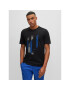Boss Тишърт 50499973 Черен Regular Fit - Pepit.bg