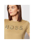 Boss Тишърт C_Elogo_4 50464505 Кафяв Regular Fit - Pepit.bg