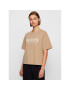Boss Тишърт C_Evina_Active 50457388 Бежов Relaxed Fit - Pepit.bg