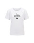 Boss Тишърт Eromance_Vd 50452527 Бял Regular Fit - Pepit.bg