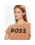 Boss Тишърт Eventsa 50484646 Бежов Slim Fit - Pepit.bg