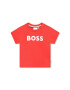 Boss Тишърт J05999 M Червен Regular Fit - Pepit.bg