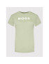 Boss Тишърт Logo-Print Зелен Regular Fit - Pepit.bg