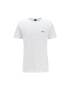 Boss Тишърт Tee Curved 50412363 Бял Regular Fit - Pepit.bg