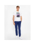 Boss Тишърт Temessage 50503552 Бял Relaxed Fit - Pepit.bg