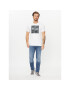 Boss Тишърт Temessage 50503552 Бял Relaxed Fit - Pepit.bg