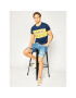 Boss Тишърт Tiburt 162 50426064 Тъмносин Regular Fit - Pepit.bg