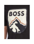 Boss Тишърт Tiburt 308 50476801 Черен Regular Fit - Pepit.bg