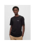 Boss Тишърт Tiburt 398 50489420 Черен Regular Fit - Pepit.bg