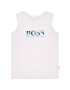 Boss Топ J25G17 D Бял Regular Fit - Pepit.bg