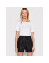 Brave Soul Тишърт LTS-589JANICE Бял Regular Fit - Pepit.bg