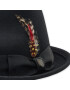 Brixton Капела Gain Fedora 10765 Черен - Pepit.bg